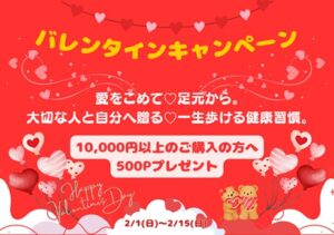 バレンタインキャンペーンのご案内